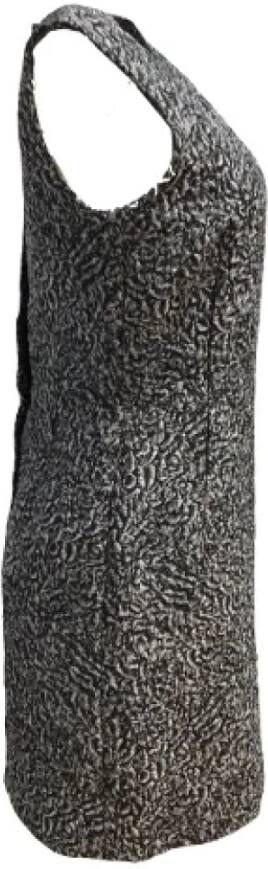 Balenciaga Vintage Pre-owned Polyester dresses Zwart Dames