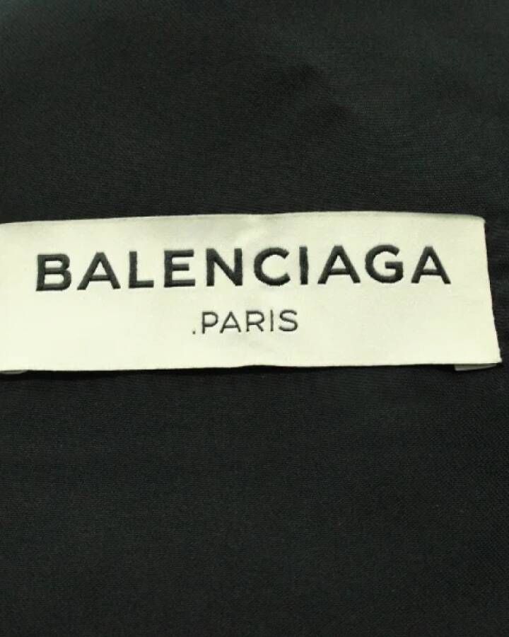 Balenciaga Vintage Pre-owned Polyester outerwear Zwart Dames