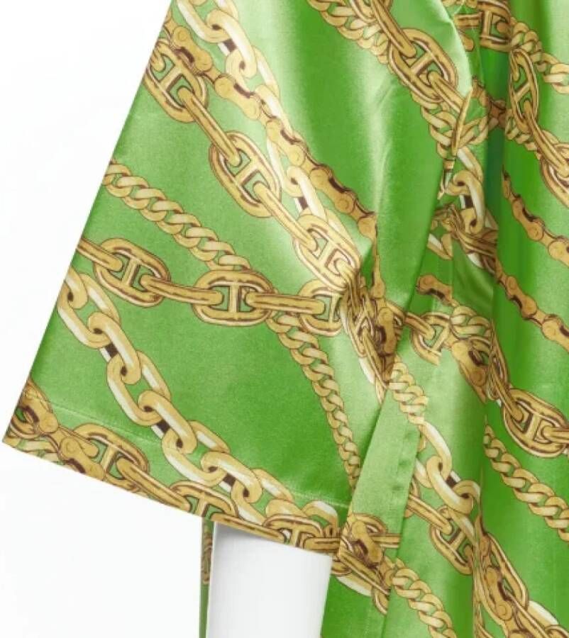 Balenciaga Vintage Pre-owned Polyester tops Green Dames