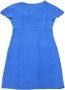 Balenciaga Vintage Pre-owned Silk dresses Blauw Dames - Thumbnail 2