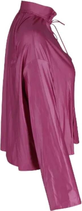 Balenciaga Vintage Pre-owned Silk tops Roze Dames