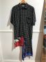 Balenciaga Vintage Pre-owned Viscose dresses Zwart Dames - Thumbnail 2