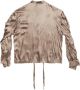 Balenciaga Zijden shirt met logo-print Beige Dames - Thumbnail 2
