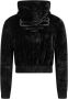 Balenciaga Zwarte hoodie met ritssluiting en strass detail Zwart Heren - Thumbnail 2