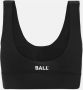 Ball Sport Top met Logo Zwart Black Dames - Thumbnail 2