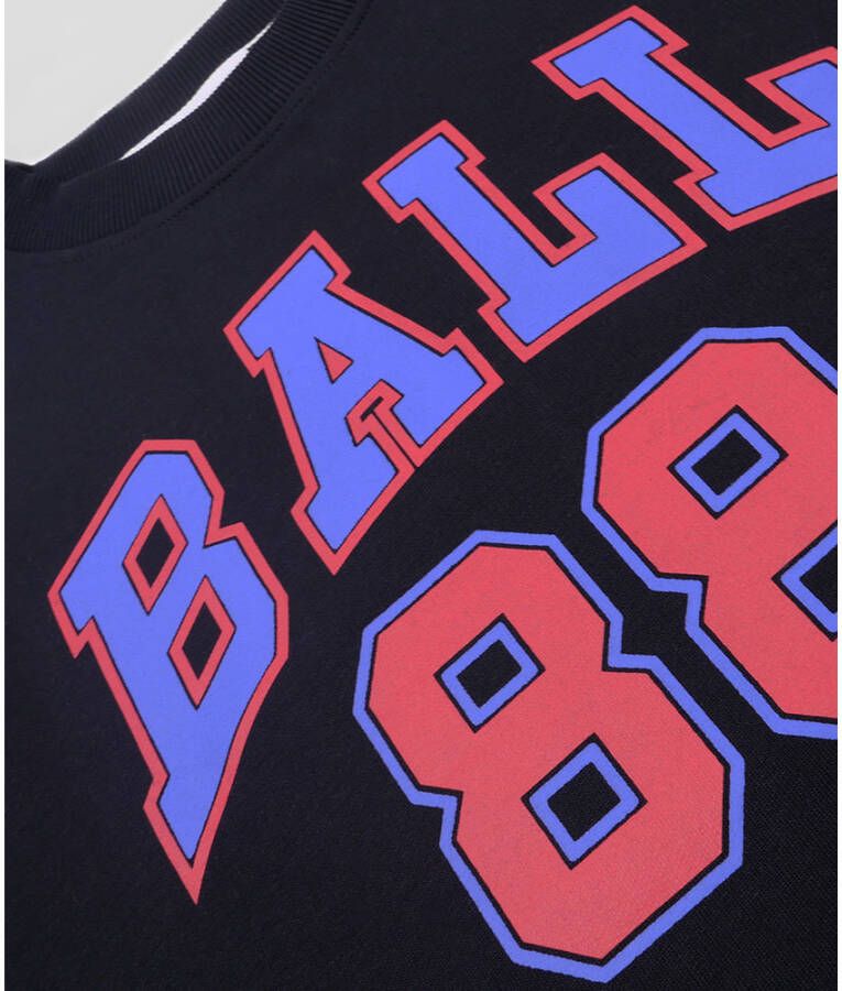 Ball Sweatshirt Retro 88 Zwart Heren