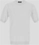 Ballantyne Knit Crew Neck T-Shirt White Heren - Thumbnail 2