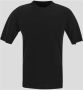 Ballantyne Knit Crew Neck T-Shirt Zwart Heren - Thumbnail 2