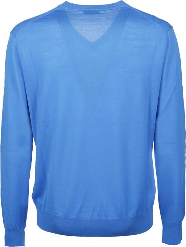 Ballantyne Plain Sweater Blauw Heren