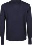 Ballantyne V-neck Knitwear Blauw Heren - Thumbnail 2