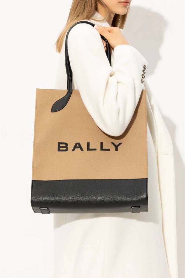 Bally Bar Keep On NS shopper tas Beige Dames