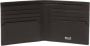 Bally Zwarte leren portemonnee met hamerslagtextuur Black Heren - Thumbnail 2