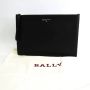 Bally Pre-owned Leather clutches Zwart Dames - Thumbnail 2