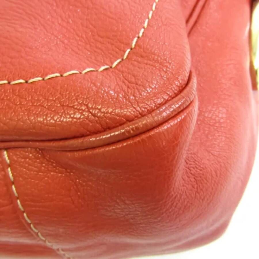 Bally Pre-owned Leather handbags Oranje Dames
