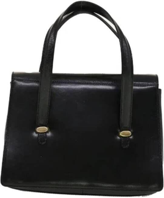 Bally Pre-owned Leather shoulder-bags Zwart Dames