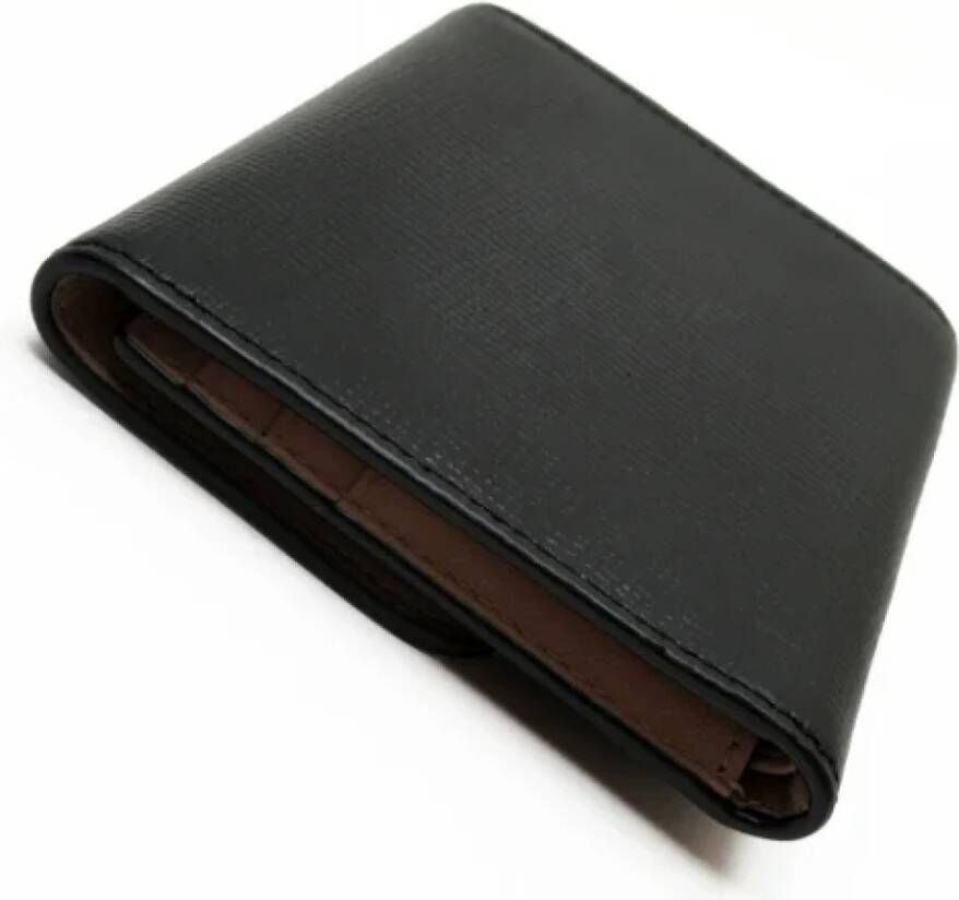 Bally Pre-owned Leather wallets Zwart Dames