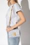 Balmain Kleine zachte 1945 tas in gewatteerd leer Gray Dames - Thumbnail 6