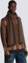 Balmain Gebreide sjaal met monogram Brown Heren - Thumbnail 3