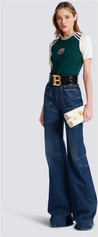 Balmain B-Buzz 23 kleine tas Wit - Foto 6