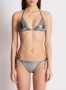 Balmain Bikini met metallic afwerking Zilver - Thumbnail 2