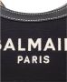 Balmain B-Army monogrammed canvas and smooth leather handbag Zwart Dames - Thumbnail 7