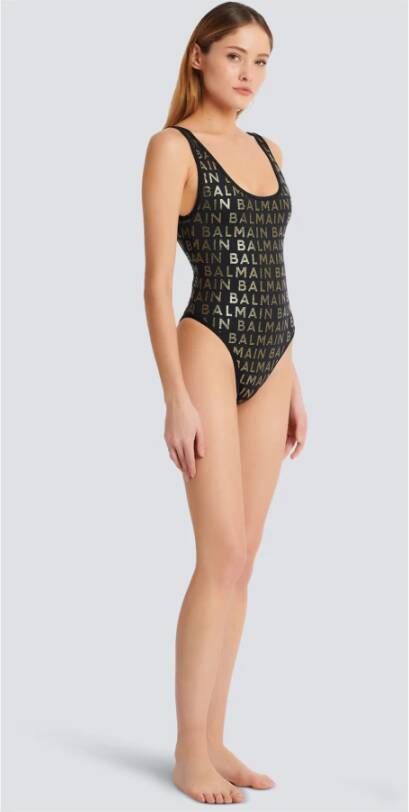 Balmain Mouwloos badpak Zwart - Foto 6