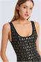 Balmain Mouwloos badpak Zwart - Thumbnail 8
