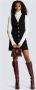 Balmain B-Buzz Dynasty Karung leather bag Rood Dames - Thumbnail 5