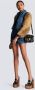 Balmain Schoudertas met logoplakkaat Zwart - Thumbnail 4