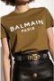 Balmain PB Belt in monogrammed jacquard Black Dames - Thumbnail 4