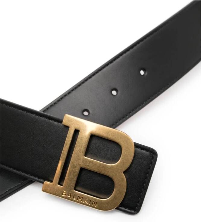 Balmain Belts Black Zwart Dames