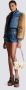 Balmain Schoudertas met logoplakkaat Beige - Thumbnail 7
