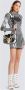 Balmain Blaze bag in smooth two-tone leather Zwart Dames - Thumbnail 6