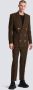 Balmain Twill jacket with monogram buttons Bruin Heren - Thumbnail 2