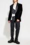 Balmain Fluwelen 6 Knopen Jas Black Heren - Thumbnail 2