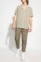 Balmain Slim Fit Khaki Cargo Broek Groen Heren - Thumbnail 2