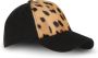 Balmain Leopard print leather cap Brown Dames - Thumbnail 4