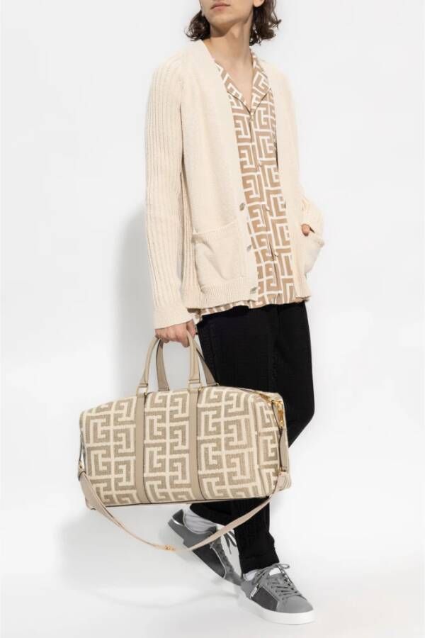 Balmain Cardigans Beige Heren
