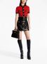 Balmain Geknoopte Cardigan MDI Rouge Vif Noir Red - Thumbnail 2