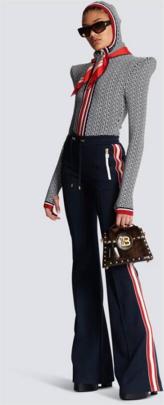 Balmain Trainingsbroek met streepdetail Blauw - Foto 2