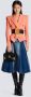 Balmain Jack met 8 knopen en aansnoerbare taille Pink Dames - Thumbnail 2