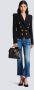 Balmain Blazer met dubbele rij knopen Zwart - Thumbnail 2