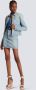 Balmain Tweed jack Blauw - Thumbnail 4
