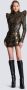 Balmain Mini-jurk met pailletten Zwart - Thumbnail 2