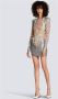 Balmain Korte geborduurde jurk Meerkleurig Dames - Thumbnail 2