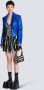 Balmain Gebreide jacquardjurk met zebrapatroon Black Dames - Thumbnail 2