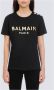 Balmain T-shirt met logoprint Zwart - Thumbnail 6