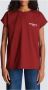 Balmain T-shirt met logo Rood - Thumbnail 2