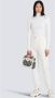 Balmain Gebreide trui met goudkleurige knopen White Dames - Thumbnail 2