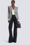 Balmain Geknipte gebreide cardigan White Dames - Thumbnail 4